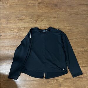 Spyder Black Activewear Top